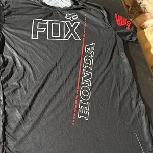 Fox Honda Black and Red Men's Jersey